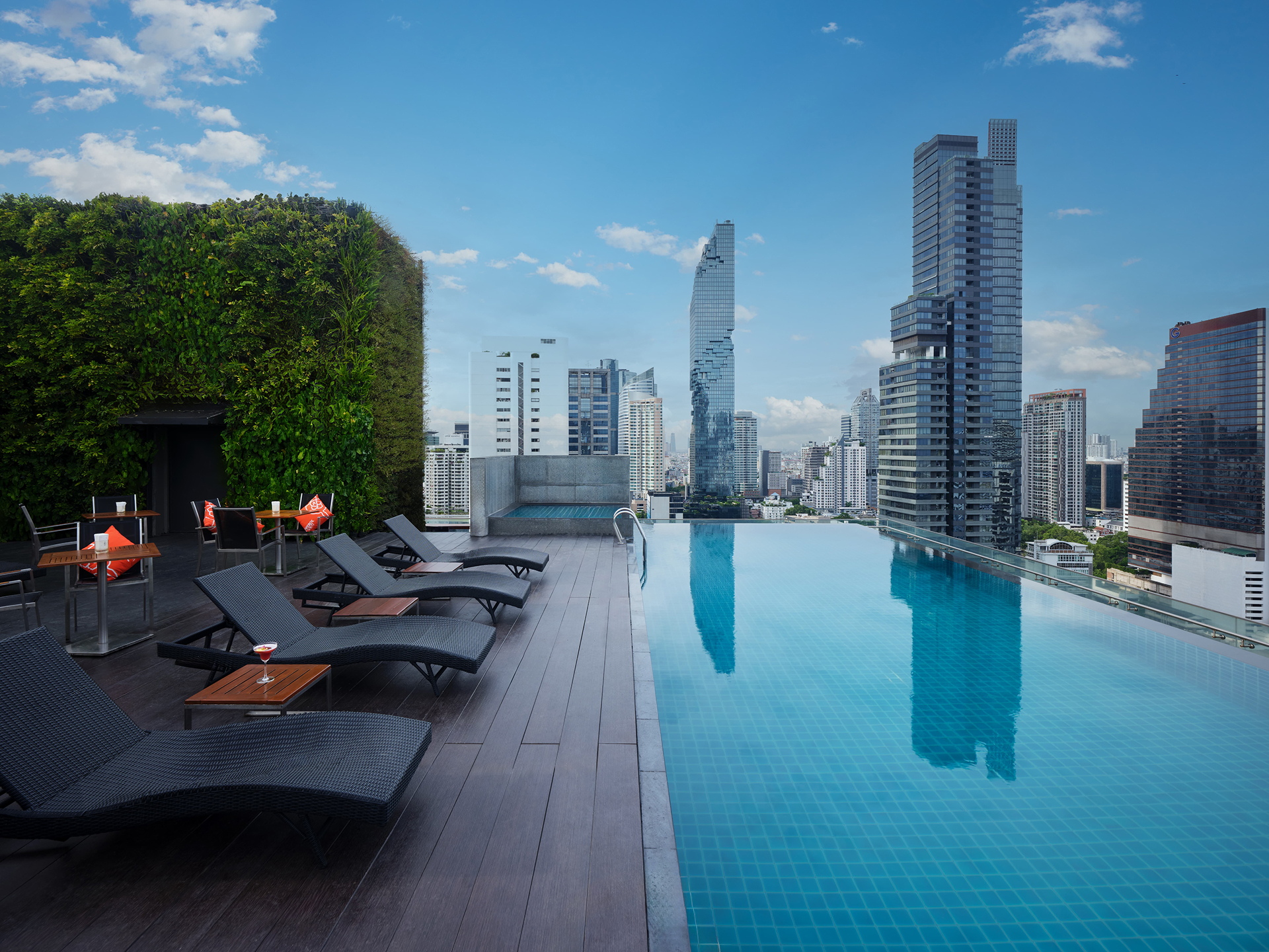 Amara Bangkok Sky Pool Day